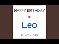 Happy Birthday To Leo - Normal