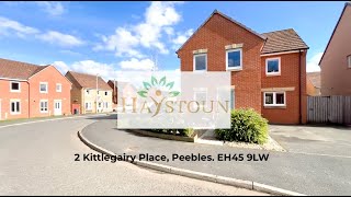 Haystoun: 2 Kittlegairy Place, Peebles. EH45 9LW