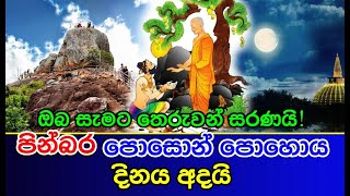 පින්බර පොසොන් පොහොය දිනය අදයි Poson Poya