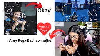 Payal Gaming with regaltos | soul regaltos rega payal cute reaction | bgmi gameplays payal with rega