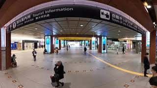 〔GoPro MAX 360° MOVIE〕金沢駅 金沢港口から兼六園口へ　From Kanazawa Port Exit to Kenrokuen Exit, Kanazawa station