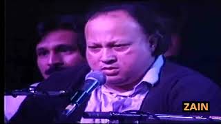Stage entry by Ustad Nusrat Fateh Ali Khan Qawwal & Party WOMAD Festival on 1994 PART 1/6