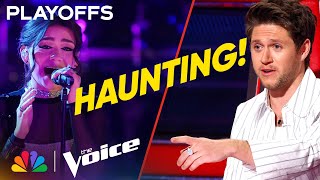 Gina Miles Performs Chris Isaak's "Wicked Game" | The Voice Playoffs | NBC