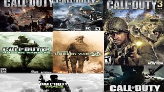 The history of call of duty