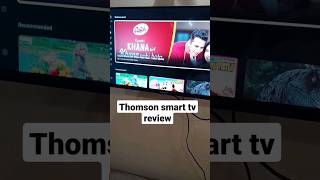 Thomson smart led Review #shorts #ytshorts #smarttv #thomson