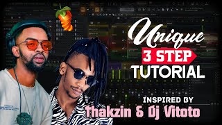 Producer Reveals Thakzin & Dj Vitoto's Secrets to Making 3 Step Afro || Fl Studio Tutorial 2025