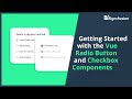 Getting Started with the Vue Radio Button and Checkbox Components