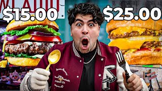 $15 vs. $25 Burger ( in Amsterdam )