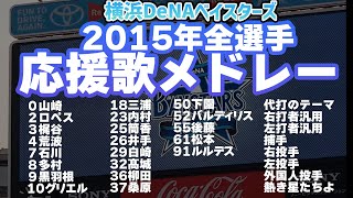 【横浜DeNAベイスターズ】全選手応援歌メドレー　2015.3.14決起集会