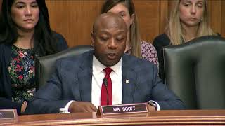 Sen. Scott Addresses Cannabis Banking Legislation Before The U.S. Senate Banking Committee