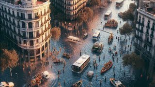 Storms attack Australia. Severe flooding in Sydney