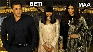 Aishwarya Rai Bachchan With Daughter Aaradhya,Salman Khan At Nita Ambani Cultural Centre Launch