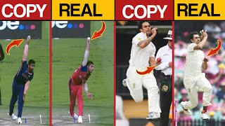 Duplicate Actions Of Similar Players In Cricket|| #cricket