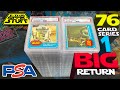 Monster PSA Star Wars Series 1 Submission Return of 76 Cards! ...from box break to PSA grade return!