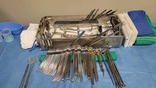 BASIC SET UP: EX LAPAROTOMY