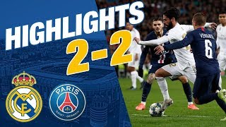 GOALS AND HIGHLIGHTS | Real Madrid 2-2 PSG