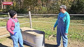 Pasture Maintenance 1: Winter Water Tanks | Barn Besties