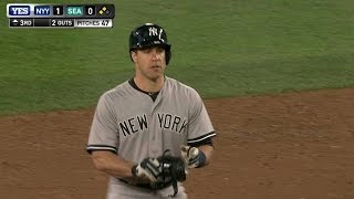 NYY@SEA: Teixeira's double gives Yanks the first lead