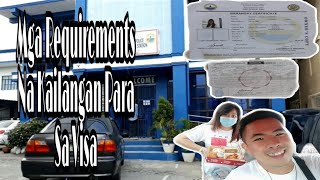 ANO ANG MGA REQUIREMENTS PARA SA PAG -AAPPLY NG VISA?| Documents for Visa Application | Rapun