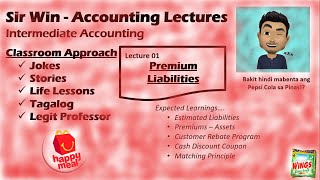 Lecture 01: Premium Liabilities. Estimated Liabilities. [Intermediate Accounting]