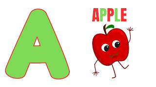 Learn the Alphabet Song | A for Apple | ABC Phonics Song for Children | Fun Learning Rhymes for Kids