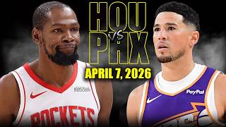 Houston Rockets vs Phoenix Suns Full Game Highlights – April 7, 2026 | NBA Season