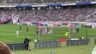 【FC東京 レアンドロ選手】ゴール前フリーキック  FC東京 vs サガン鳥栖｜2022明治安田生命J1リーグ第12節