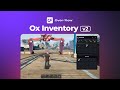 Ox Inventory Redesign + Clothing system (QBCore, QBox, ESX) - FiveM Script