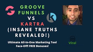 GrooveFunnels Vs Kartra(INSANE Truths) - Ultimate All-In-One Marketing Tool Face-Off! FREE Bonuses!