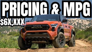 Official 2024 Tacoma TRD Pro Pricing & MPG REVEALED