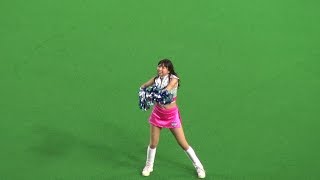 170816 勝利のジンギスカンダンスを踊るファイターズガールの安冨優菜さん