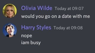 Harry refuses to go on a date with Olivia Wilde