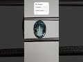 aquamarine or paraiba tourmaline guess the gem. neonblue gemstone bluegem greenblue