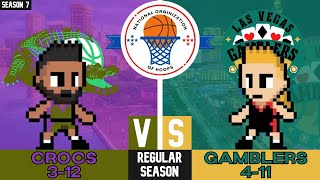 NOH S7 | Game 16: Baltimore Crocs (3-12) @ Las Vegas Gamblers (4-11)