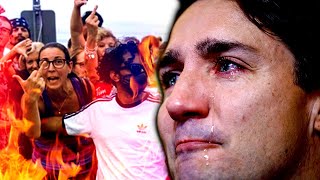 Trudeau BOOED by THOUSANDS as Canadian Right SURGES!!!