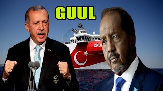 DEG DEG Turkiga oo ku dhawaaqay natiijada Baarista Shidaalka Somalia, MW Xasan sh oo Lafta gareen Ci