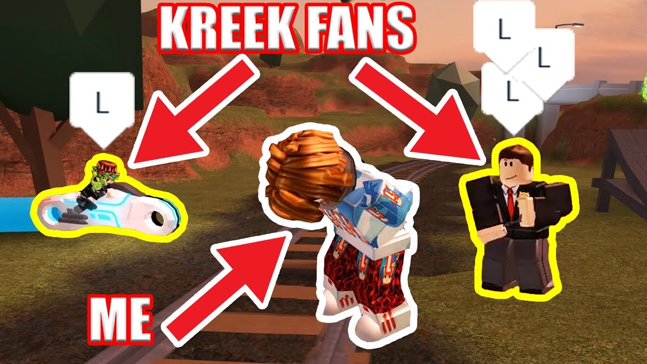 I Told Kreekcraft Fans To Camp Me Roblox Jailbreak Youtube