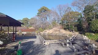 静岡市駿府城公園「紅葉山庭園」散策