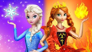 Elsa and Anna Adventures / 10 Hot and Cold DIYs
