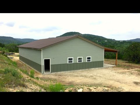 Building a Shop - Garage Doors, Painting, and Porch Building a Shop - Garage Doors, Painting, and Porch