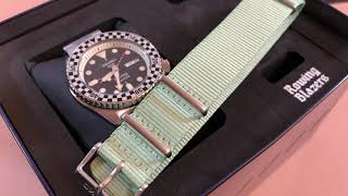 Seiko x Rowing Blazers SRPG49 Rally Diver Unboxing and Review 4K