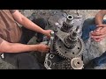 sino truck howo 420 transmission re assemble