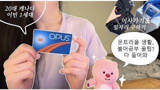 캐나다 몬트리올 일상 vlog, 드디어 집 구함, 잡 인터뷰, 나의 캐나다 정착 계획🇨🇦