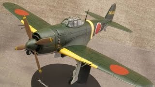 戦闘機模型　川西 N1K2-J 紫電改二一型 1/72　Altaya