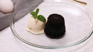 巧克力熔岩蛋糕食譜｜滿滿的巧克力流出來【COOKY甜點系列】Chocolate Lava Cake