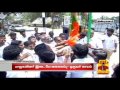 one injured in clash between bjp members in tindivanam thanthi tv