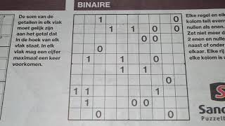 6 easy tips to avoid failure Tip 2: Track your progress (#3561) Binary Sudoku 10-20-2021 part 1 of 3