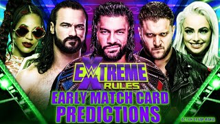 WWE Extreme Rules 2022 Match Card | Early Predictions | Action Dream Mania