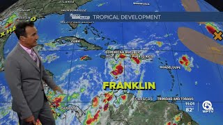 Tropical activity in Atlantic basin