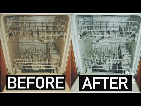 HOW TO CLEAN YOUR DISHWASHER WITH BAKING SODA + VINEGAR! HOW TO CLEAN YOUR DISHWASHER WITH BAKING SODA + VINEGAR!